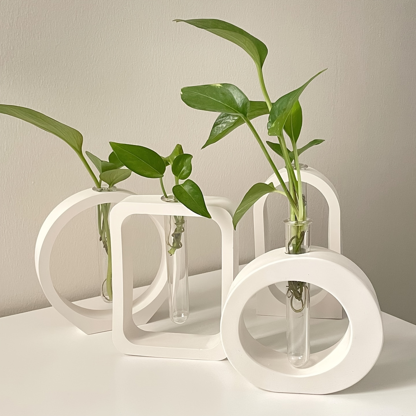 Flower Girl Basket - 4PCS Blume Vase Silikon Form Kristall