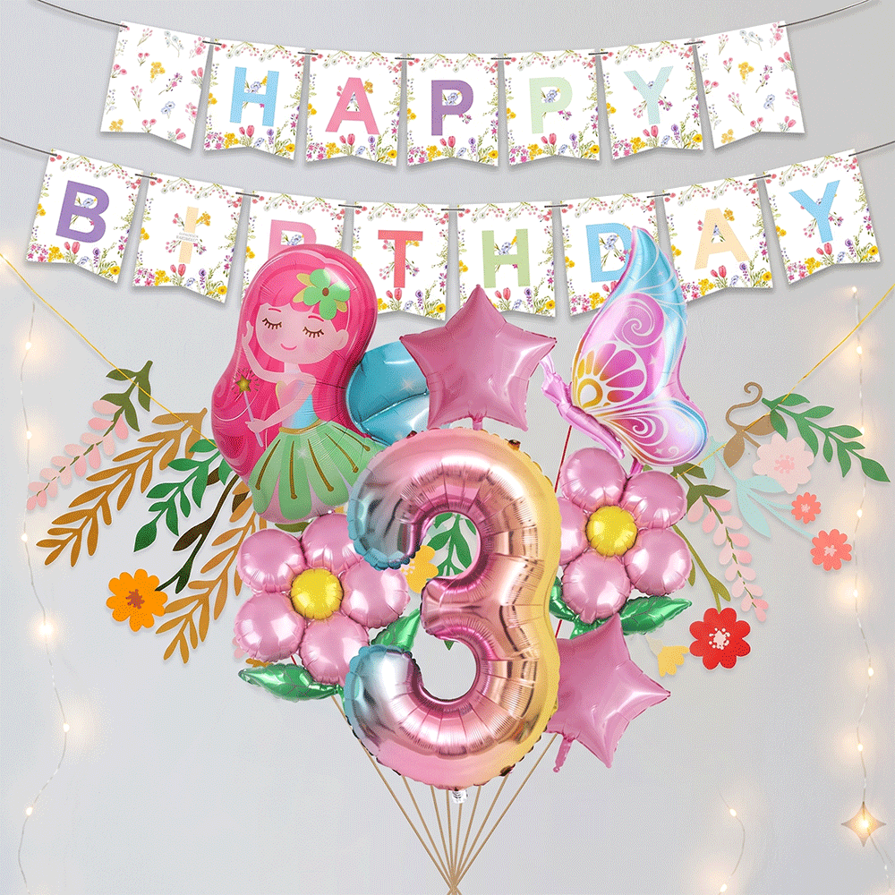 Wildflower Party Tischgeschirr – Confetti Balloon Set Bewertung und Preis