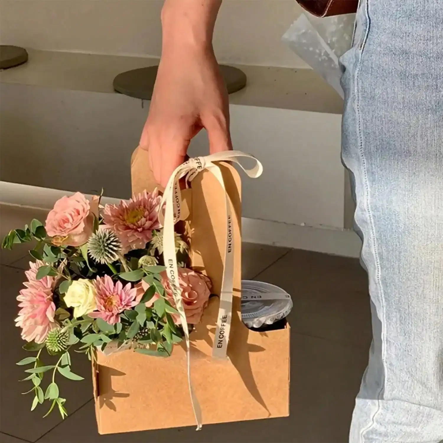 Kraftpapier Blumenstrauß Gesch – Wedding Fountain Bewertung und Preis