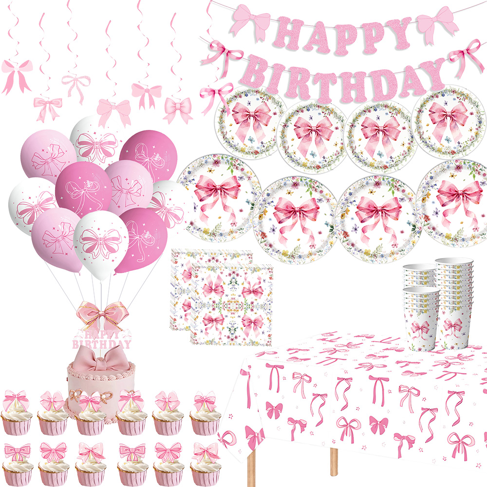 Rosa Schleife Mädchen Geburtst – Confetti Balloon Set Bewertung und Preis