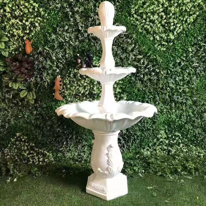 2 Meter dünner Glasfaserbrunne – Wedding Fountain Bewertung und Preis
