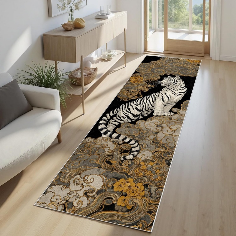 Orientalischer Weißer Tiger Lä – Aisle Runner White Bewertung und Preis