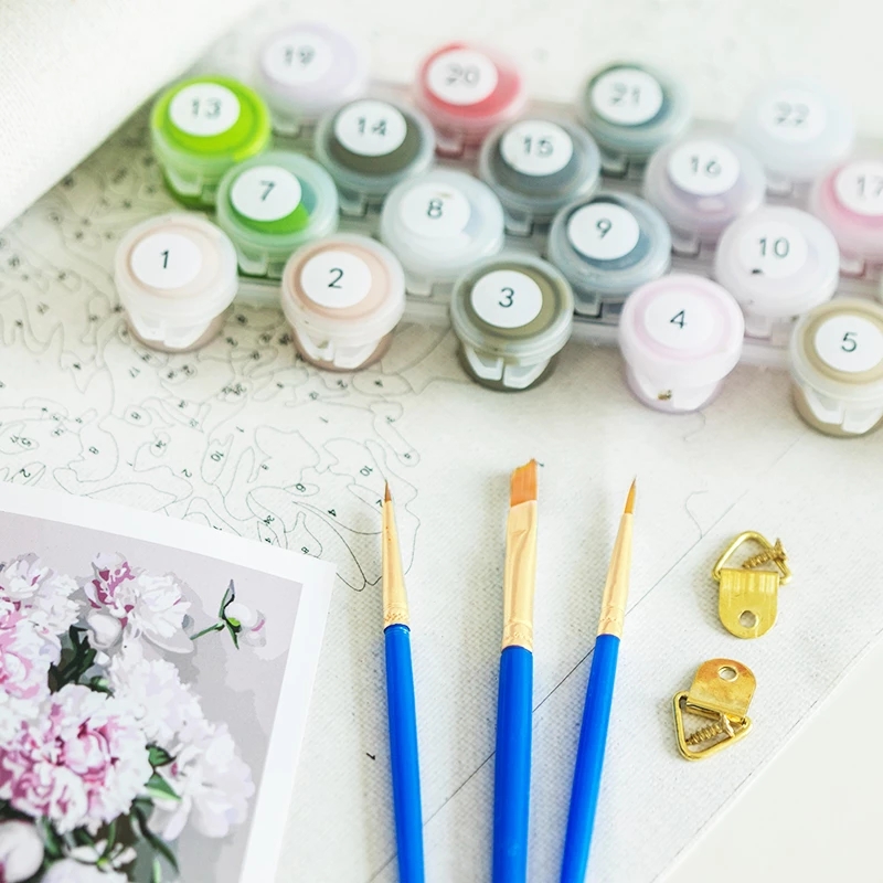 GATYZTORY DIY Malen nach Zahle – Flower Girl Basket Bewertung und Preis